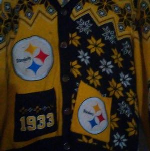 Steelers knitted cardigan